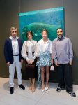 Alena Aliyeva shares post from Anar Huseynzade’s exhibition “O” (PHOTO)