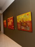 Alena Aliyeva shares post from Anar Huseynzade’s exhibition “O” (PHOTO)