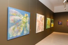 Alena Aliyeva shares post from Anar Huseynzade’s exhibition “O” (PHOTO)