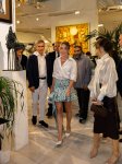 Alena Aliyeva shares post from Anar Huseynzade’s exhibition “O” (PHOTO)