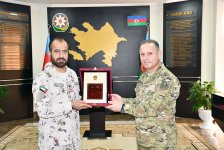 UAE Presidential Guard commander visits Azerbaijan (PHOTO)