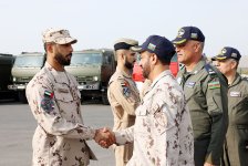 UAE Presidential Guard commander visits Azerbaijan (PHOTO)