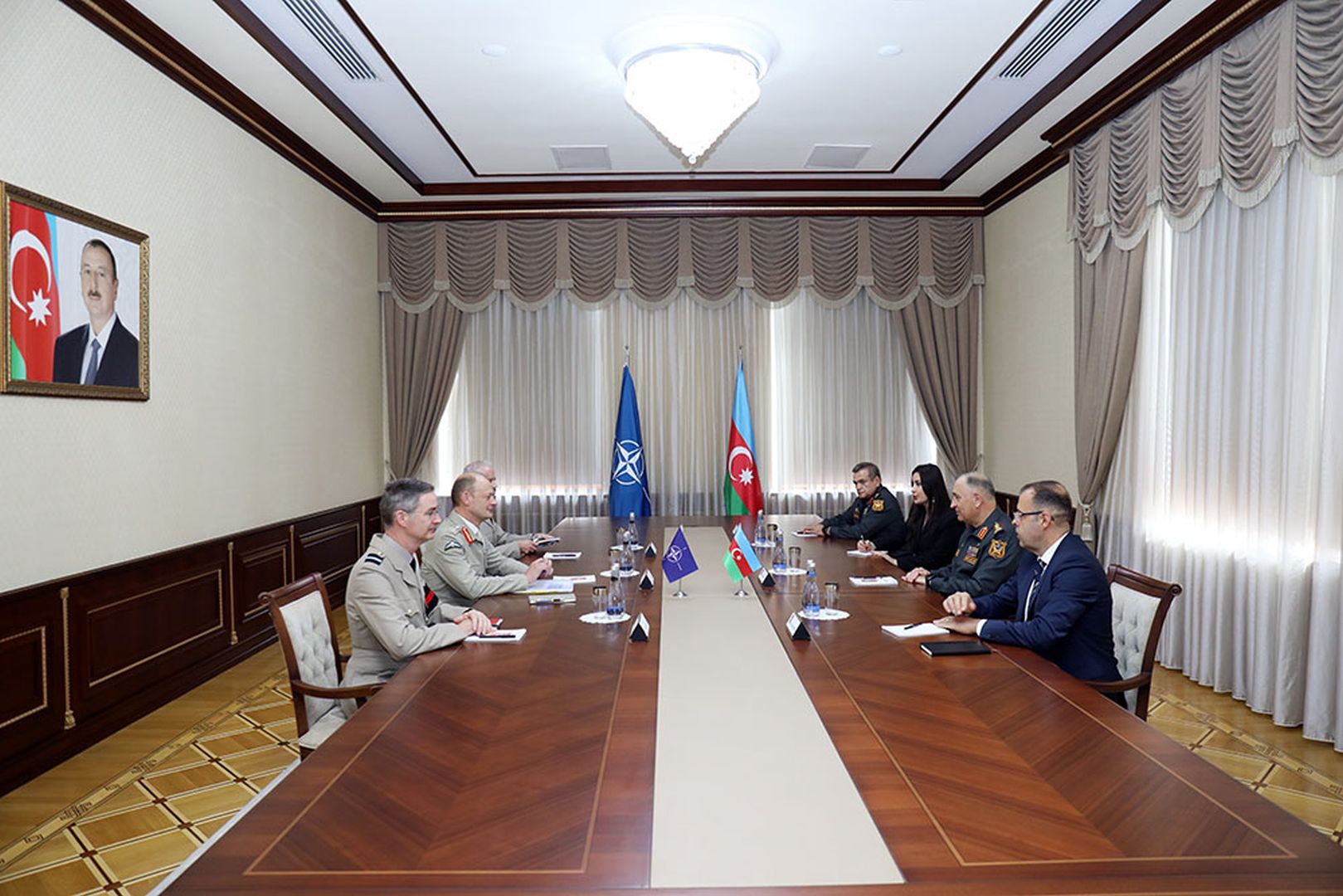 Azerbaijan, NATO discuss military education, cooperation prospects (PHOTO)