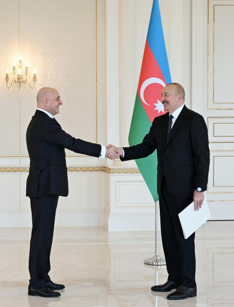 President Ilham Aliyev receives newly appointed ambassador of Georgia to Azerbaijan (PHOTO/VIDEO)