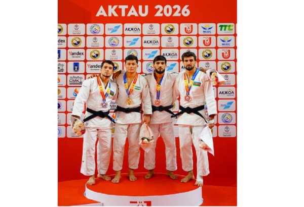 Azerbaijani judokas win 8 medals on first day of Aktau Asian Open
