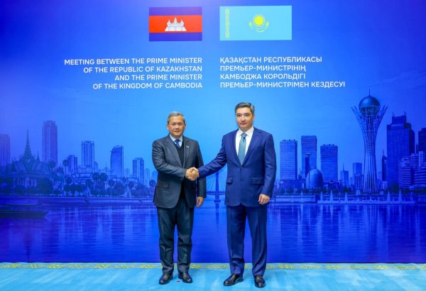 Kazakhstan, Cambodia discuss Trans-Caspian link to Asian corridor