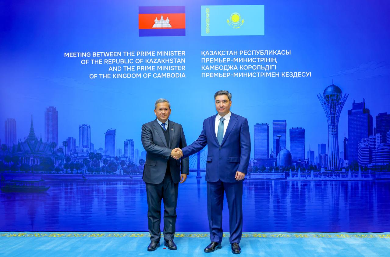 Kazakhstan, Cambodia discuss Trans-Caspian link to Asian corridor