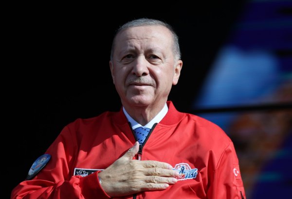 Turkish President congratulates Azerbaijan on Restoration of Independence Day (PHOTO)