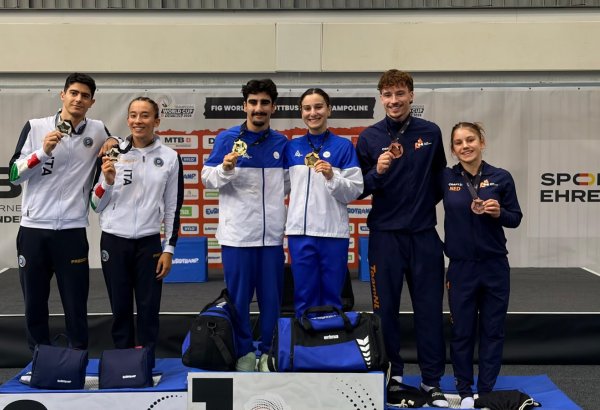 Another gold medal for Azerbaijan at Trampoline Gymnastics World Cup (PHOTO)