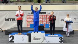 Seljan Mahsudova wins Trampoline Gymnastics World Cup (PHOTO)