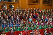 Leyla Aliyeva watches concert of State Symphony Orchestra of Turkmenistan in Ashgabat (PHOTO)