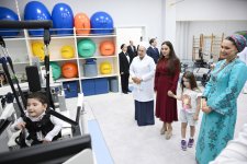 Leyla Aliyeva visits Children’s Health and Rehabilitation Center in Arkadag city (PHOTO)