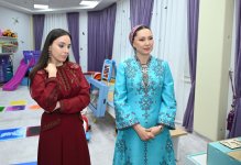 Leyla Aliyeva visits Children’s Health and Rehabilitation Center in Arkadag city (PHOTO)