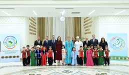Leyla Aliyeva visits Children’s Health and Rehabilitation Center in Arkadag city (PHOTO)