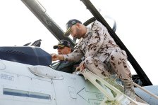 Azerbaijan, UAE air force commanders discuss joint exercises, cooperation (PHOTO)