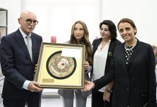 Alena Aliyeva attends opening of inclusive training center in Baku (PHOTO)