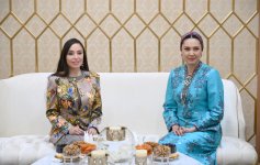 Heydar Aliyev Foundation VP Leyla Aliyeva pays visit to Turkmenistan (PHOTO)