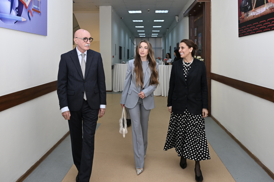 Alena Aliyeva attends opening of inclusive training center in Baku (PHOTO)