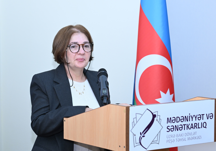 Alena Aliyeva attends opening of inclusive training center in Baku (PHOTO)