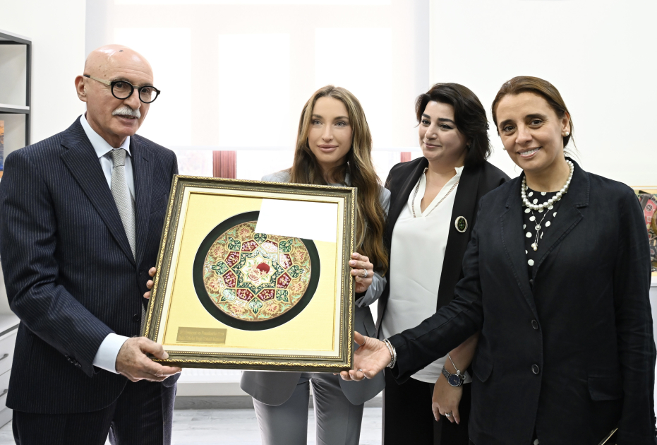 Alena Aliyeva attends opening of inclusive training center in Baku (PHOTO)