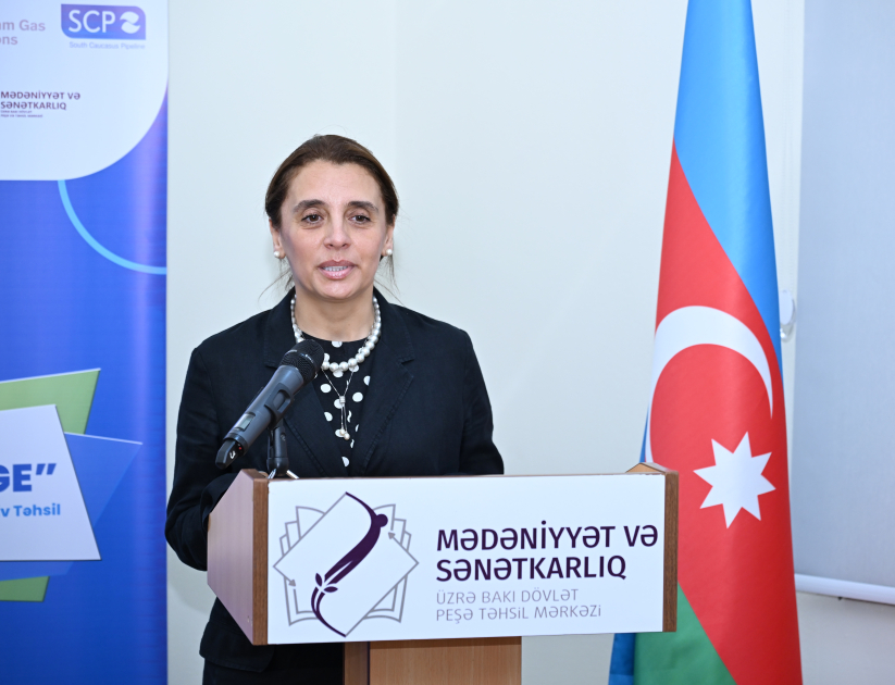 Alena Aliyeva attends opening of inclusive training center in Baku (PHOTO)