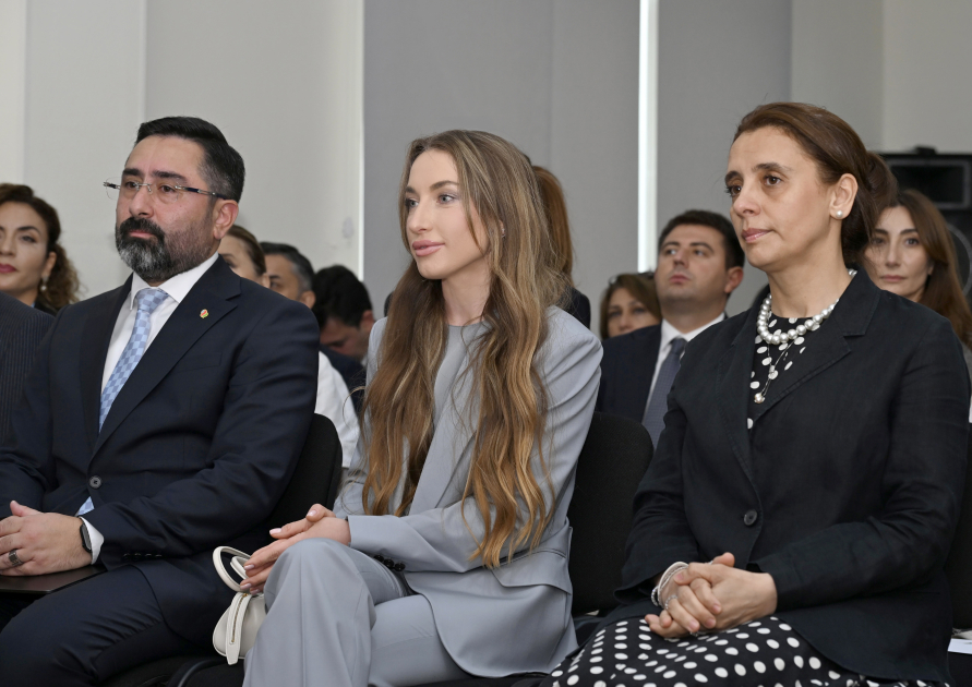 Alena Aliyeva attends opening of inclusive training center in Baku (PHOTO)