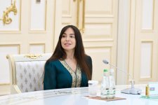 Leyla Aliyeva, Oguljahan Atabayeva and Saida Mirziyoyeva hold trilateral meeting in Ashgabat (PHOTO)