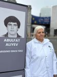 Azerbaijani families of missing persons stage protest outside European Parliament (PHOTO)