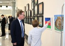Heydar Aliyev Foundation VP Leyla Aliyeva attends opening of MAMA “Mother Nature” international art exhibition in Ashgabat (PHOTO)
