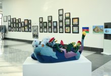Heydar Aliyev Foundation VP Leyla Aliyeva attends opening of MAMA “Mother Nature” international art exhibition in Ashgabat (PHOTO)