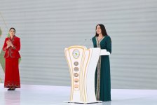 Heydar Aliyev Foundation VP Leyla Aliyeva attends opening of MAMA “Mother Nature” international art exhibition in Ashgabat (PHOTO)