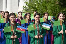 Heydar Aliyev Foundation VP Leyla Aliyeva attends opening of MAMA “Mother Nature” international art exhibition in Ashgabat (PHOTO)