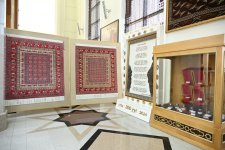 Heydar Aliyev Foundation VP Leyla Aliyeva visits Turkmen Carpet Museum in Ashgabat (PHOTO)