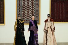 Heydar Aliyev Foundation VP Leyla Aliyeva visits Turkmen Carpet Museum in Ashgabat (PHOTO)