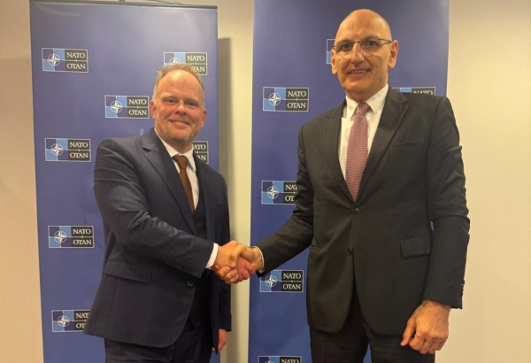 Azerbaijan’s envoy discusses cooperation with NATO representative