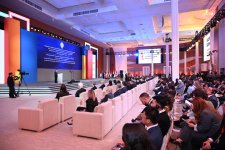 Heydar Aliyev Foundation VP Leyla Aliyeva attends opening of World Summit on Investing in Children’s Well-being in Samarkand (PHOTO)