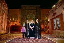 Heydar Aliyev Foundation VP Leyla Aliyeva tours Eternal City complex in Samarkand (PHOTO)