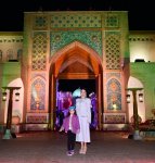 Heydar Aliyev Foundation VP Leyla Aliyeva tours Eternal City complex in Samarkand (PHOTO)