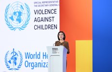 Heydar Aliyev Foundation VP Leyla Aliyeva attends opening of World Summit on Investing in Children’s Well-being in Samarkand (PHOTO)