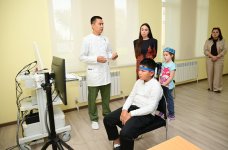 Heydar Aliyev Foundation VP Leyla Aliyeva explores activities of centers established for children with special needs in Samarkand (PHOTO)