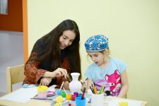 Heydar Aliyev Foundation VP Leyla Aliyeva explores activities of centers established for children with special needs in Samarkand (PHOTO)