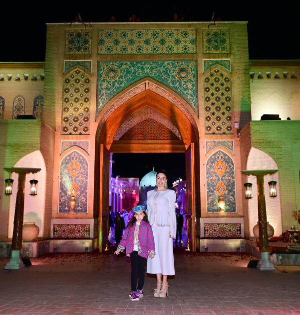 Heydar Aliyev Foundation VP Leyla Aliyeva tours Eternal City complex in Samarkand (PHOTO)