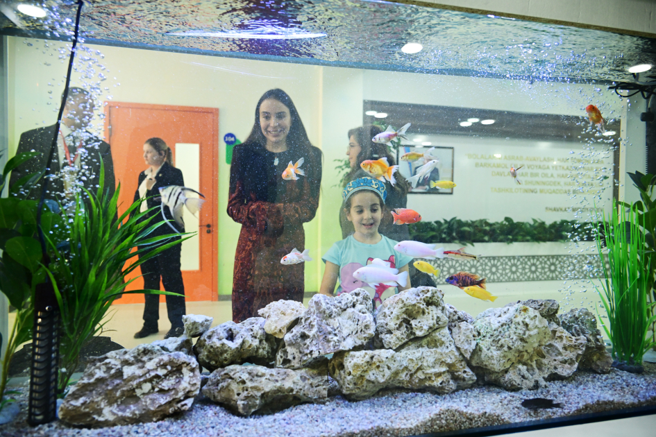 Heydar Aliyev Foundation VP Leyla Aliyeva explores activities of centers established for children with special needs in Samarkand (PHOTO)