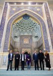 Heydar Aliyev Foundation VP Leyla Aliyeva visits “The World Through a Child’s Eyes” exhibition and Imam al-Bukhari Memorial Complex in Samarkand (PHOTO)
