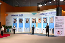 Heydar Aliyev Foundation VP Leyla Aliyeva visits “The World Through a Child’s Eyes” exhibition and Imam al-Bukhari Memorial Complex in Samarkand (PHOTO)