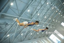 Azerbaijan holds national trampoline, tumbling championships in Baku (PHOTO)