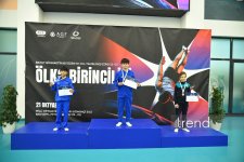 Azerbaijan holds national trampoline, tumbling championships in Baku (PHOTO)
