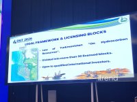 Turkmenistan weighs Caspian offshore investment at 2nd day of OGT (PHOTO)