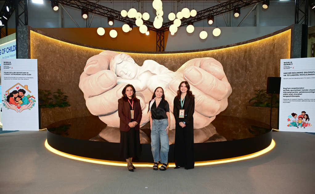 Heydar Aliyev Foundation VP Leyla Aliyeva visits “The World Through a Child’s Eyes” exhibition and Imam al-Bukhari Memorial Complex in Samarkand (PHOTO)