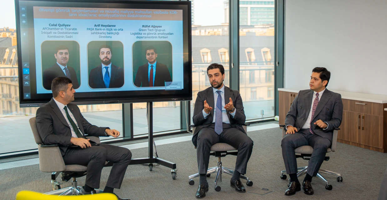 PASHA Bank co-hosts event on supporting SMEs’ import and export operations